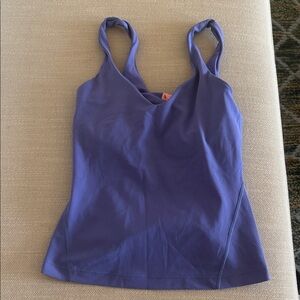 Purple Sleeveless Top